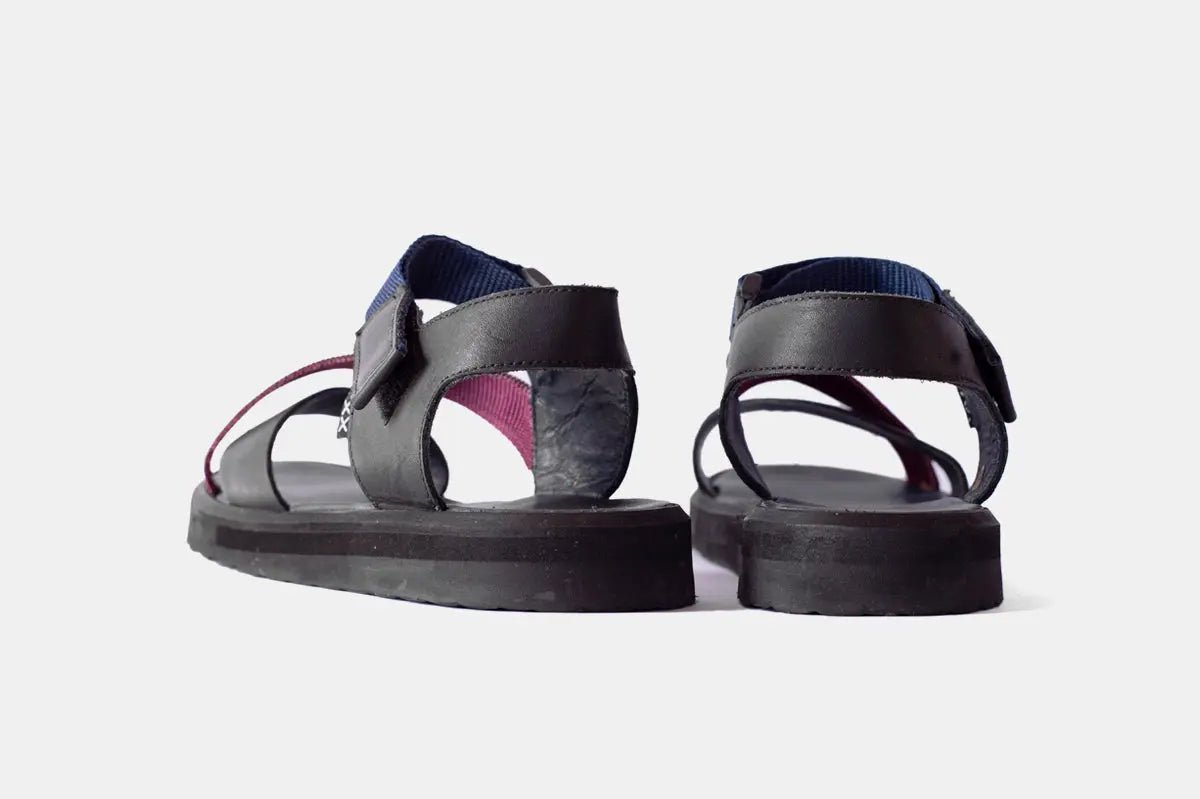 Shoes - Sandalia Hombre - Piton Burgundy - BESTIAS