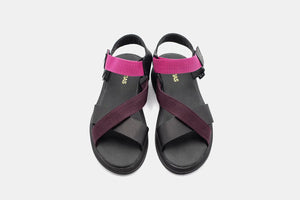 Shoes - Sandalia Mujer - Piton Burgundy New - BESTIAS