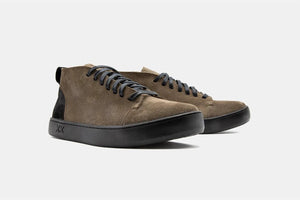 Shoes - Zapatilla Hombre - Cayman Hi- Suede Pluton / Black - BESTIAS